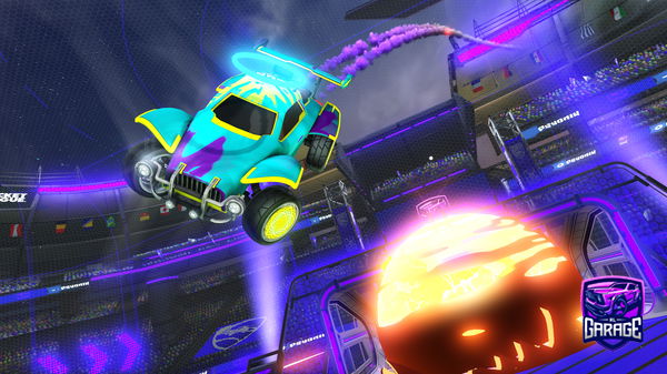 A Rocket League car design from Maakken