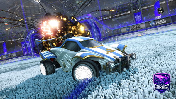 A Rocket League car design from NetfishHun