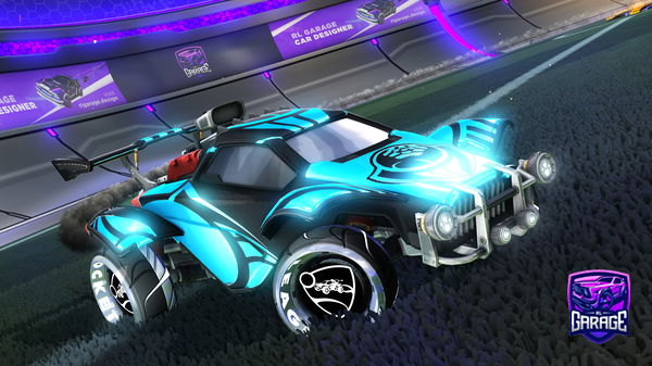 A Rocket League car design from young_Messi