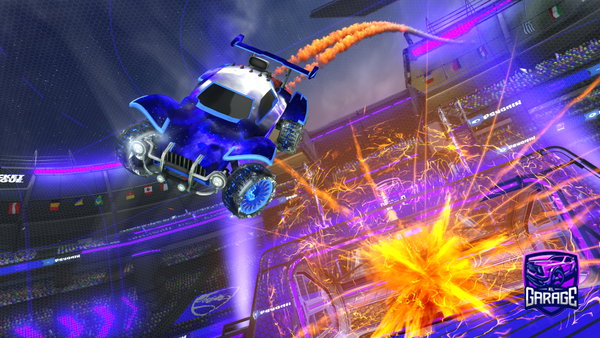 A Rocket League car design from SLIKdosl1k