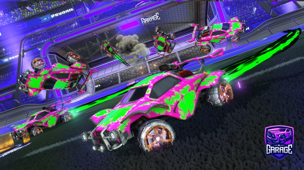 A Rocket League car design from Sleepless8