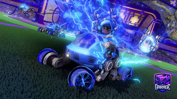 A Rocket League car design from Thatright