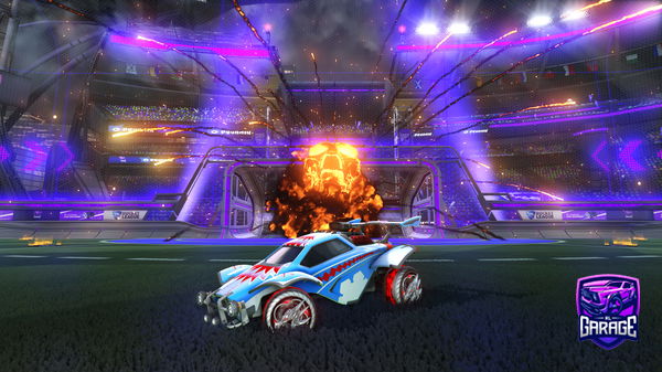 A Rocket League car design from Shooteo2313