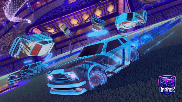 A Rocket League car design from K9xLittleLMN