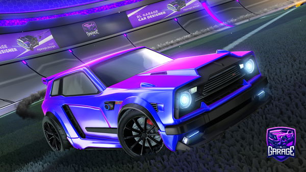 A Rocket League car design from Eli_Guy1235