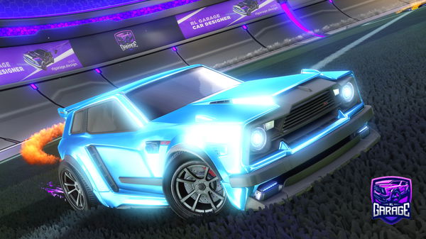 A Rocket League car design from Fennec_goalkepper