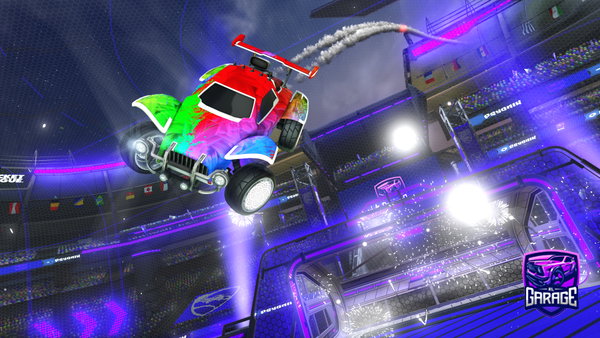 A Rocket League car design from LoganSavageBud