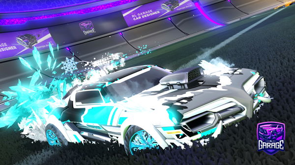 A Rocket League car design from Fortech_NFS