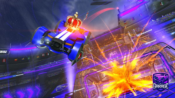 A Rocket League car design from HotGarbage