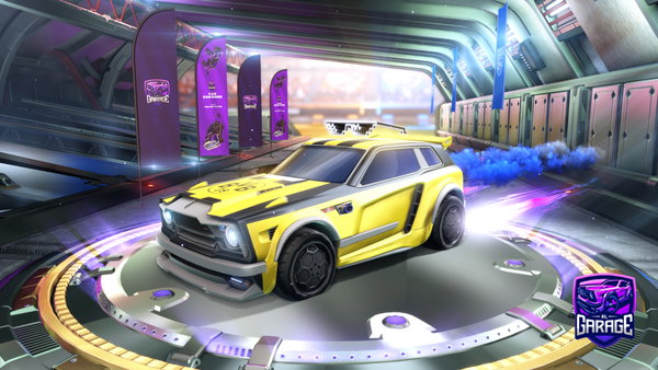 A Rocket League car design from garage_facile1