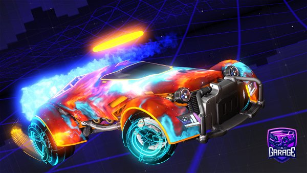 A Rocket League car design from Synixity