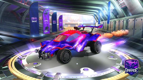 A Rocket League car design from HyperFire22