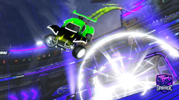 A Rocket League car design from SAVAGE55624