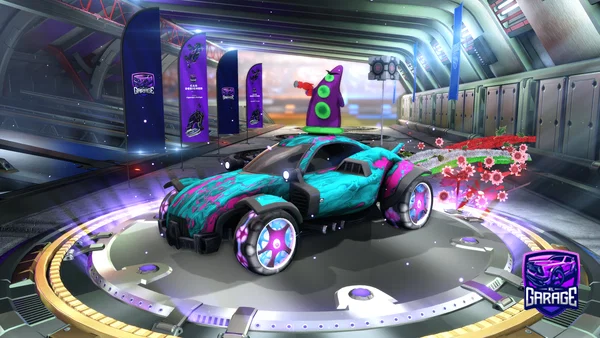 A Rocket League car design from 23k_Sm0ke