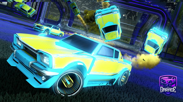 A Rocket League car design from JHammer911