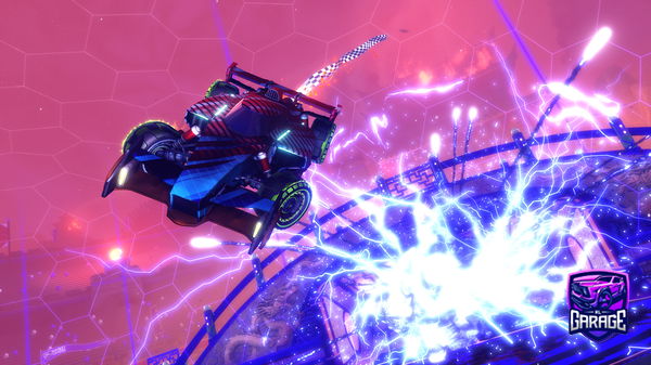 A Rocket League car design from Mustang_1500