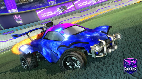 A Rocket League car design from MAXULTRAGAMER50