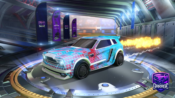A Rocket League car design from HeroMadness
