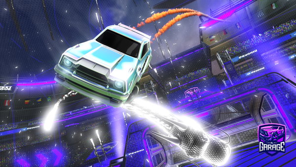 A Rocket League car design from Cap0bara
