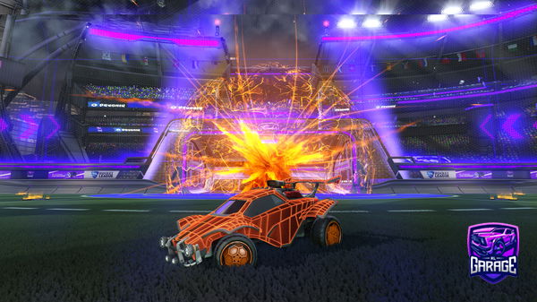 A Rocket League car design from DKRecoilzzzz