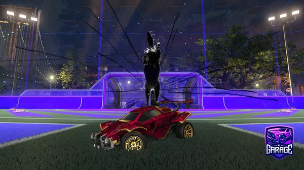 A Rocket League car design from BigVedj