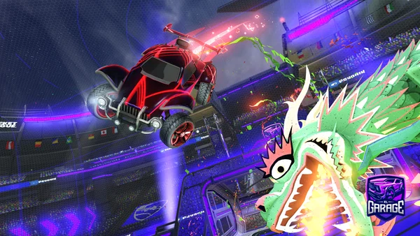 A Rocket League car design from Malinoir_DZ