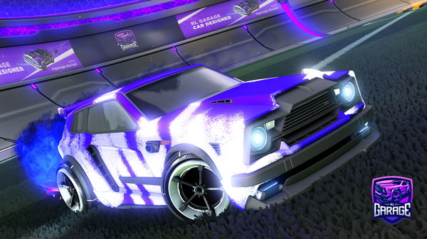 A Rocket League car design from Mehtagxbox