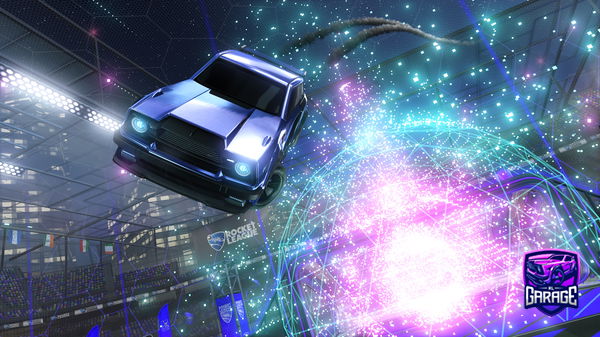 A Rocket League car design from RPZINNNBR