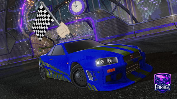 A Rocket League car design from So_bored