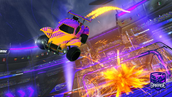A Rocket League car design from redirxted