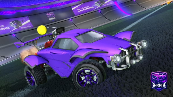 A Rocket League car design from technopro2009