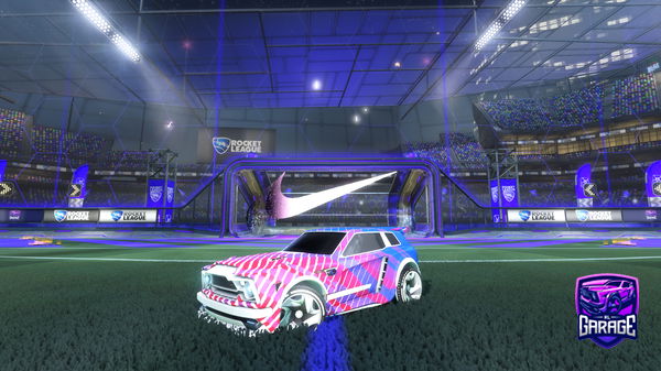 A Rocket League car design from cldrx