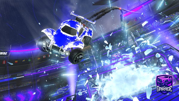 A Rocket League car design from mattecesco04uwu