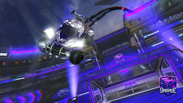 A Rocket League car design from Gabriel007zzzz