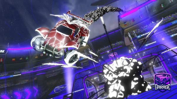 A Rocket League car design from M-_-troller