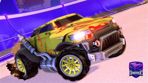 A Rocket League car design from Angry_elf10