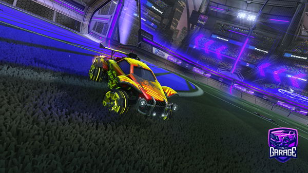 A Rocket League car design from MuffinzSlapz