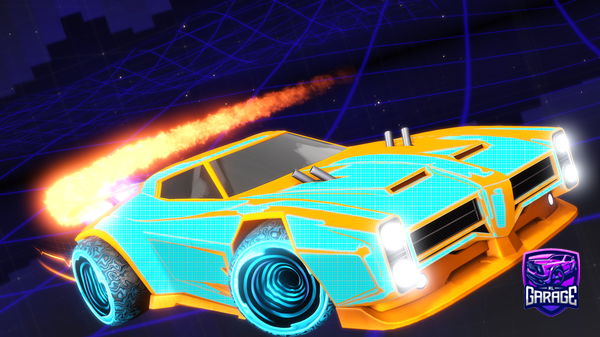 A Rocket League car design from Megalodon1745