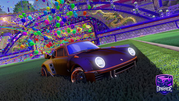 A Rocket League car design from StarBucksQueen