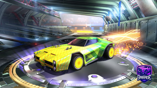 A Rocket League car design from Electroxical