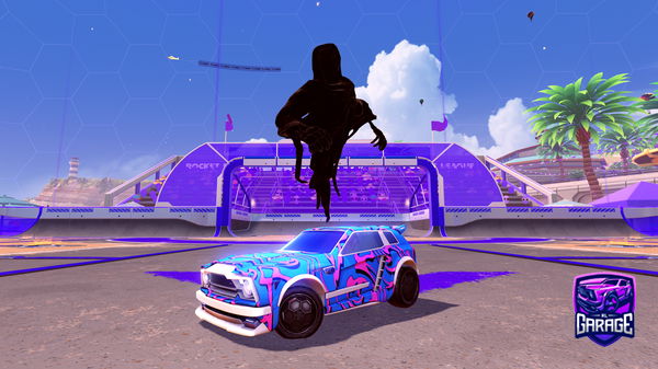 A Rocket League car design from RL_ghostninja