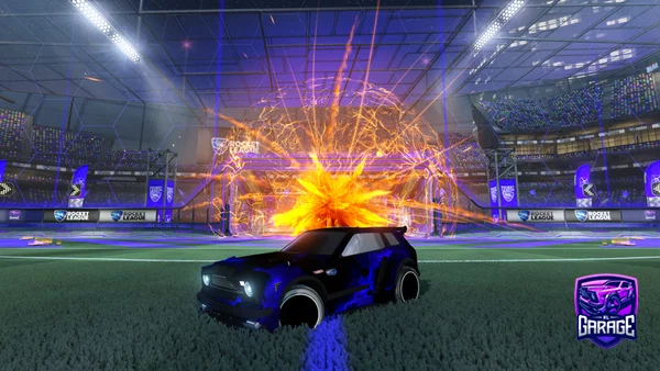 A Rocket League car design from hms_khado