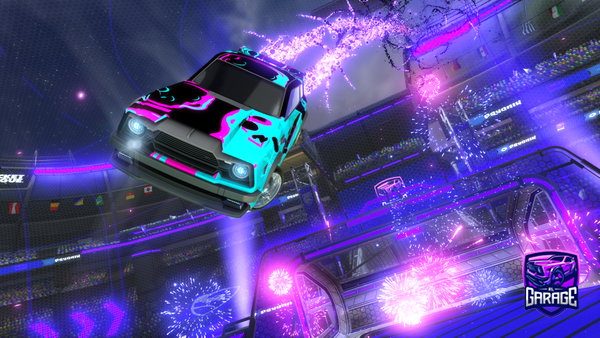A Rocket League car design from Dinonuggies96