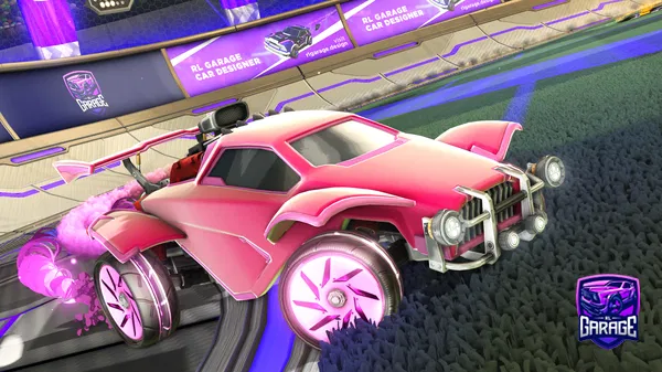 A Rocket League car design from PulseRF9