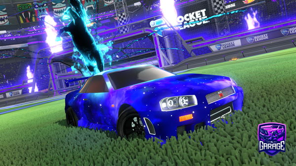 A Rocket League car design from SMARKINO