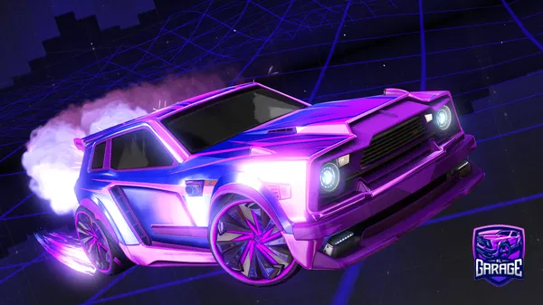 A Rocket League car design from AshtonV3