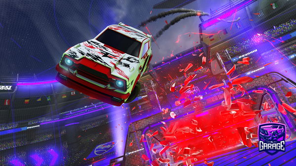 A Rocket League car design from mukuttkkoo