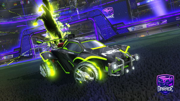 A Rocket League car design from faithtitian