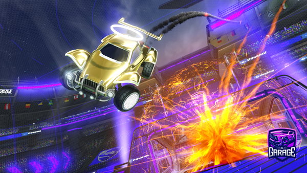 A Rocket League car design from NICO-SWITCH