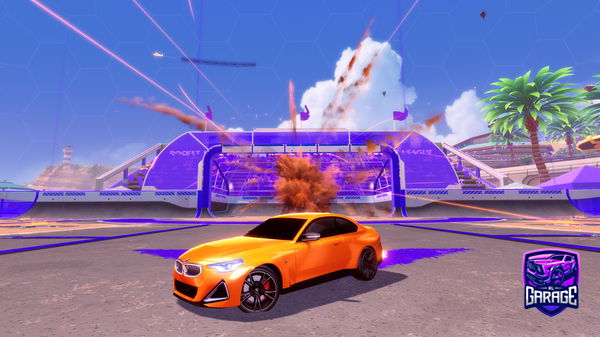 A Rocket League car design from Bent2022